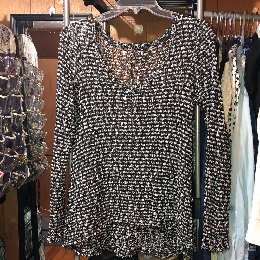 Sheer Aeropostale long sleeve top